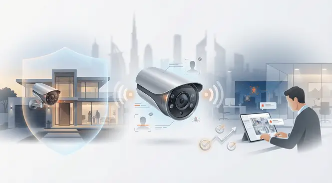 Smart Surf CCTV installation Dubai